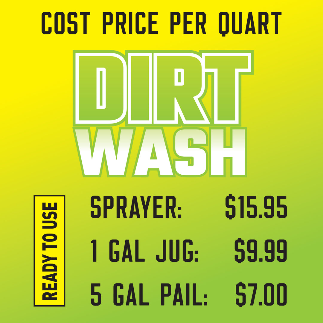 Dirt Wash Cleaner